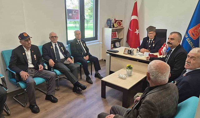 İl Müdürü Bayrak'tan Gaziler Günü'nde anlamlı ziyaret