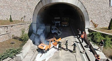 Ilgaz 15 Temmuz İstiklal Tüneli'nde gerçeği aratmayan deprem, göçük ve trafik kazası tatbikatı