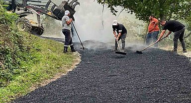 İlkadım'ın kırsalında 71 kilometrelik yol