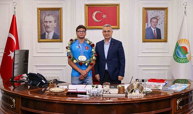 İlkadımlı güreşçiden tarihi başarı