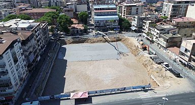 İncirliova'daki meydan projesi sürüyor