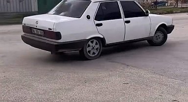 İnegöl'de drift atan sürücüye 165 bin TL ceza