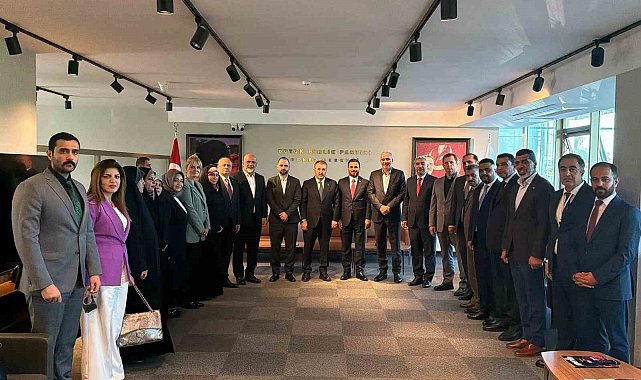 Irak'taki El Hikmet Hareketi milletvekillerinden BBP Genel Başkanı Destici'ye ziyaret