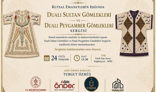 İshak Paşa Sarayı'nda dualı gömlekler sergisi açılacak