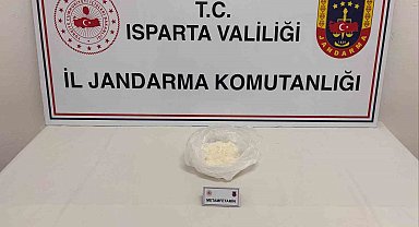 Isparta'da 300 gram metamfetamin ele geçirildi