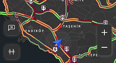 İstanbul'da yağış trafiği etkiledi: Anadolu Yakası'nda yoğunluk yüzde 78'e ulaştı