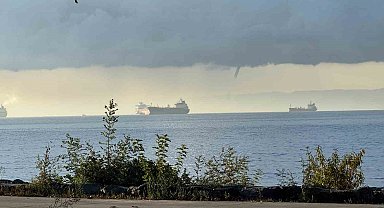 İstanbulda sabah saatlerine hortum görüldü