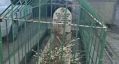 İstiklal Savaşı gazisinin mezarı yerleşim yerinin ortasında kaldı