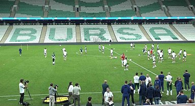 İtalya, Türkiye maçı öncesi son antrenmanını gerçekleştirdi