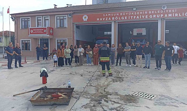 İtfaiye ve 112 personeline yangın ve ilk müdahale eğitimi