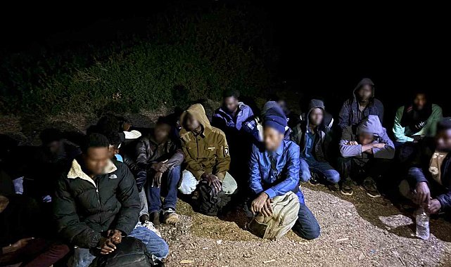 İzmir'de 73 düzensiz göçmen yakalandı
