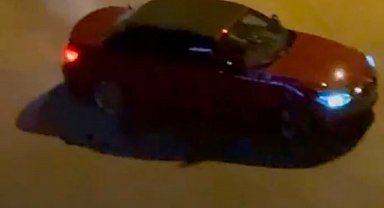 İzmir'de mahalleliyi bezdiren drift magandaları kamerada