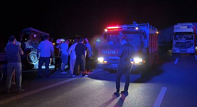 İznik'te tır, traktöre arkadan çarptı: 1 ölü