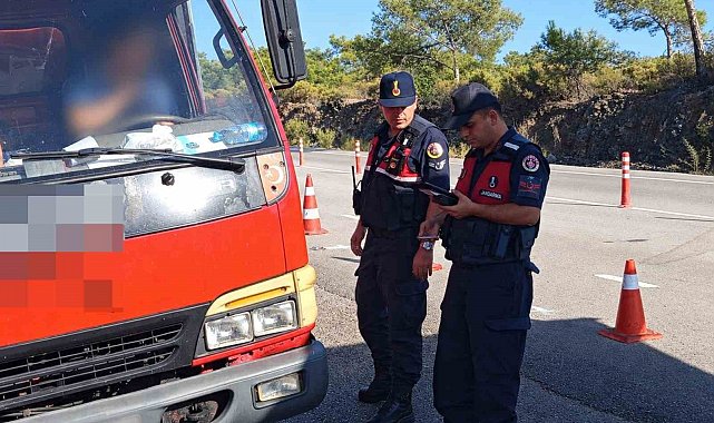 Jandarma trafik timlerince bir haftada 202 araç trafikten men edildi