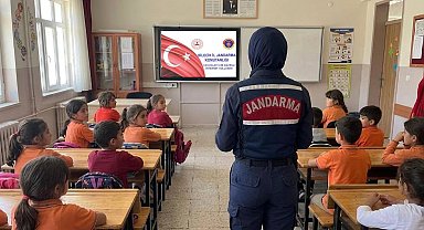 Jandarmadan öğrencilere güvenli internet uyarısı
