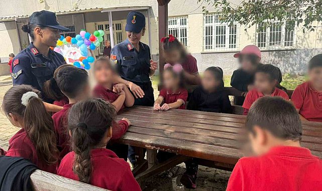 Jandarmadan öğrencilerin güvenliği için farkındalık çalışması