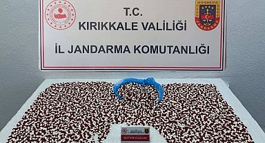 Jandarmadan uyuşturucu operasyonu: Binlerce hap ele geçirildi