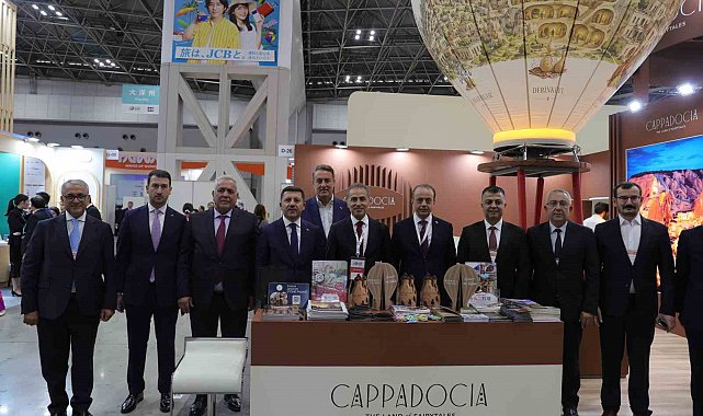 Japonya'daki Turizm Expo Fuarı'nda Kapadokya rüzgarı