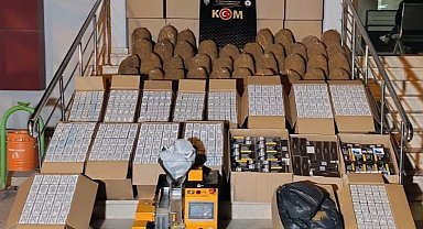 Kaçak tütün ve makaron operasyonunda 3 şüpheli yakalandı