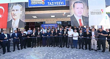Kahramanmaraş'ta Ferhuş Taziyeevi hizmete açıldı