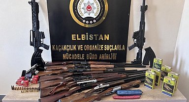 Kahramanmaraş'ta uyuşturucu ve silah operasyonlarında 4 şüpheli tutuklandı