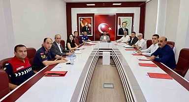 Kahta'da okul güvenliği toplantı gerçekleştirildi