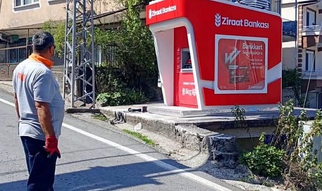Kaptaş'a ATM hizmeti kazandırıldı