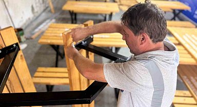 Karabük Belediyesi kendi tesislerinde üreterek hizmet ağını güçlendiriyor