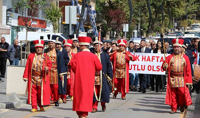 Karabük'te Ahilik Haftası mehter takımıyla kutlandı