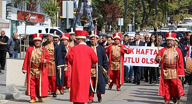 Karabük'te Ahilik Haftası mehter takımıyla kutlandı