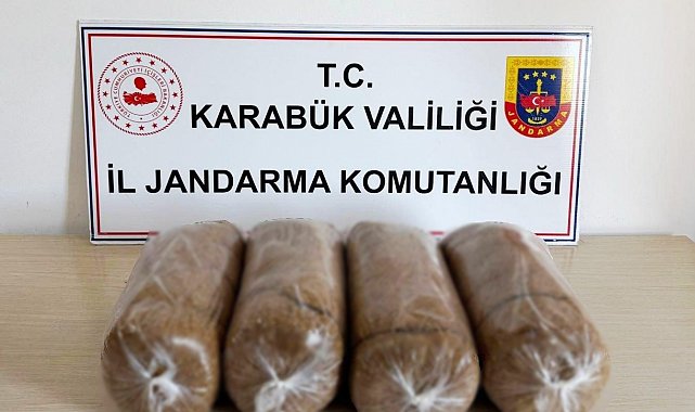 Karabük'te uyuşturucu ve kaçak tütün operasyonu