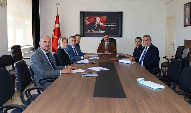 Karacasu'da okul güvenliği toplantısı gerçekleştirildi
