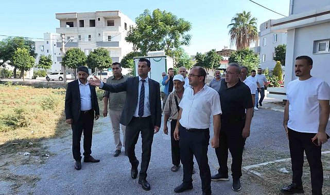 Karaduvar'da vatandaşlarla buluşan Beşikci, sorunları yerinde dinledi