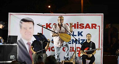 Karahisar Halk Gecesinde müzik ve eğlence dolu akşam