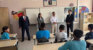 Karakoyunlu Kaymakamı İlhan Kayaş'tan Bulakbaşı Okulu'na ziyaret