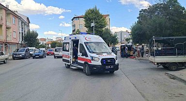 Karaman'da elektrikli bisiklet kazası: 1 ağır yaralı