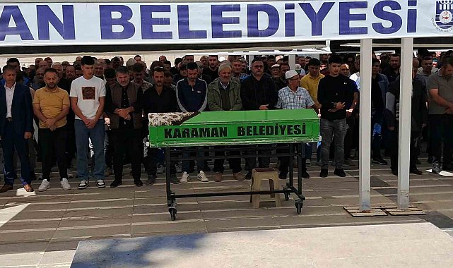 Karaman'da evlerinde ölü bulunan karı koca toprağa verildi