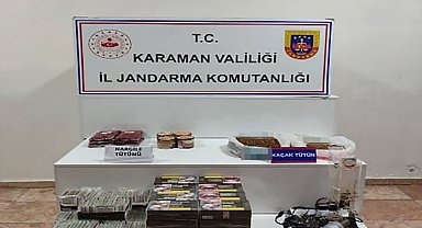 Karaman'da jandarmanın yakaladığı 43 kişiden 4'ü tutuklandı