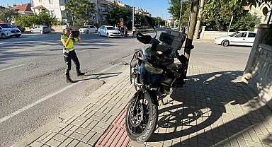Karaman'da motosiklet kazası: 1 yaralı