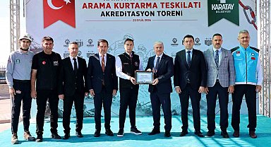 Karatay, arama kurtarmada Konya'nın akredite tek ilçesi oldu