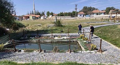 Kargalık köyündeki 2 bin yıllık antik havuz 20 yıl sonra yeniden doldu