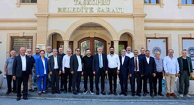 KASİAD yönetiminden Taşköprü Belediyesine ziyaret