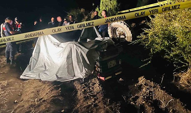 Kastamonu'da devrilen traktörün sürücüsü öldü