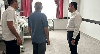 Kaymakam Atış, Dicle Devlet Hastanesini inceledi