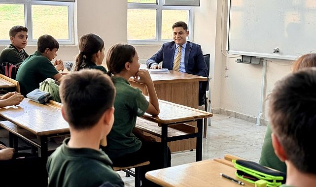 Kaymakam Bağış öğrencilerle bir araya geldi