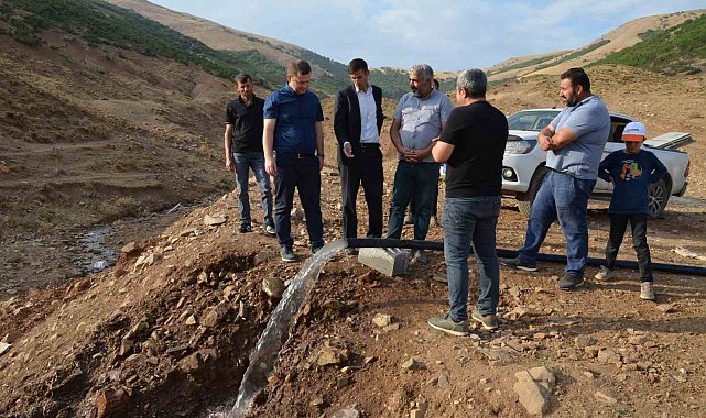 Kaymakam Demirer, köylerde yürütülen çalışmaları inceledi