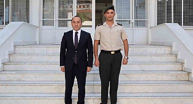Kaymakam Erdoğan, Çınar'a yeni görevinde başarı diledi