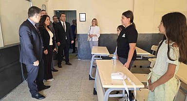 Kaymakam Öztürk, uyum haftasında öğrencilerle buluştu
