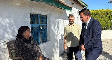 Kaymakam Topaca'dan köylerde anlamlı ziyaretler