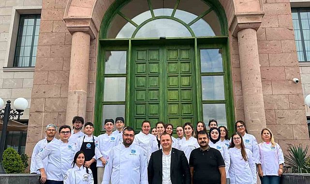 Kayseri Mutfak Akademisi'nde üniversite öğrencilerine uygulamalı gastronomi eğitimi